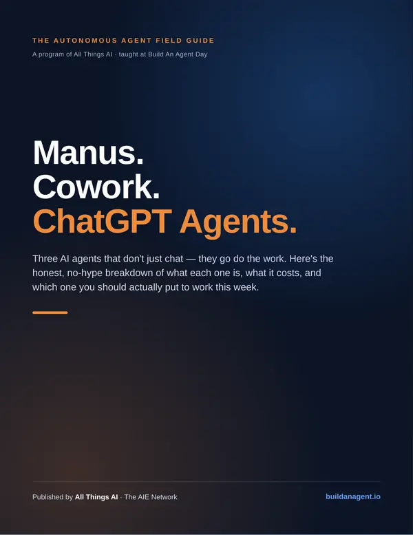 The Autonomous Agent Field Guide — free download
